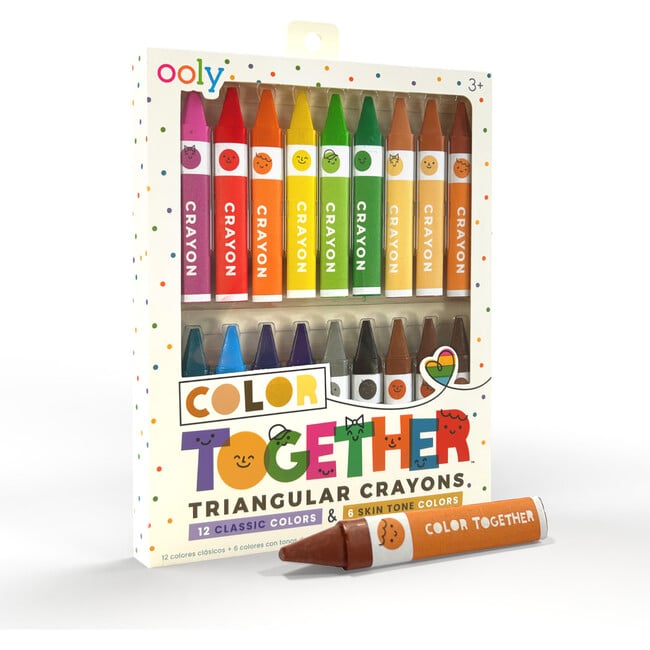 Color Together Triangular Crayons set of 18 - Arts & Crafts - 3