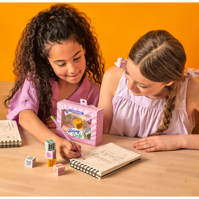 Feeling Lucky Dice Erasers set of 5 - Arts & Crafts - 4