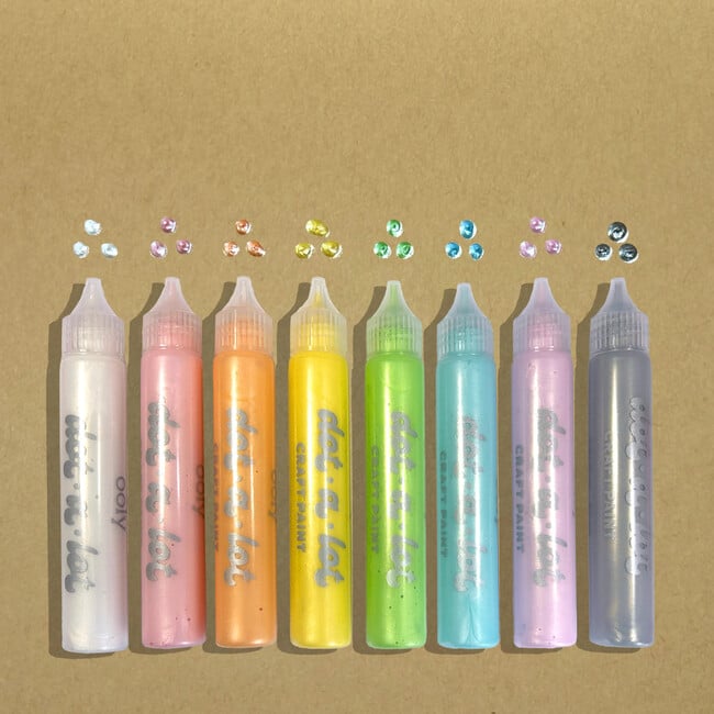 Dot-A-Lot Dimensional Craft Paint, Pearlescent Colors - Arts & Crafts - 4