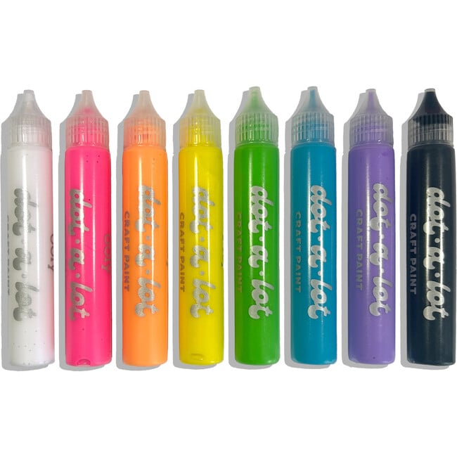 Dot-A-Lot Dimensional Craft Paint, Classic Colors - Arts & Crafts - 4