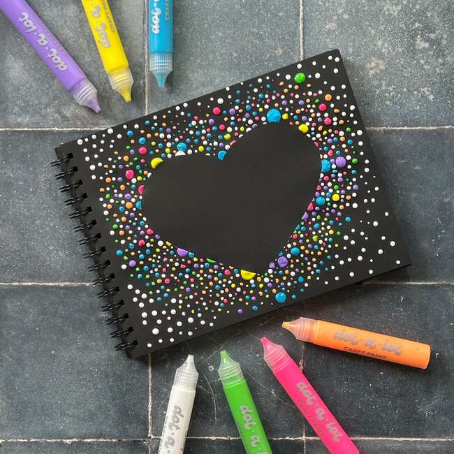 Dot-A-Lot Dimensional Craft Paint, Classic Colors - Arts & Crafts - 5