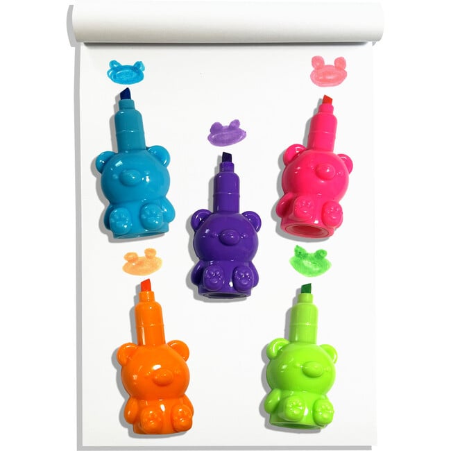 Bear Besties, stacking Highlighters - Arts & Crafts - 6