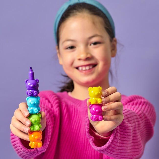 Bear Besties, stacking Highlighters - Arts & Crafts - 8