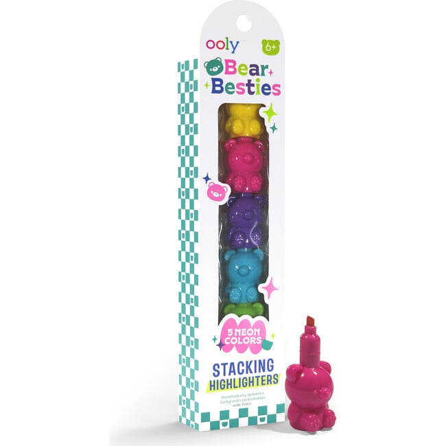Bear Besties, stacking Highlighters - Arts & Crafts - 9