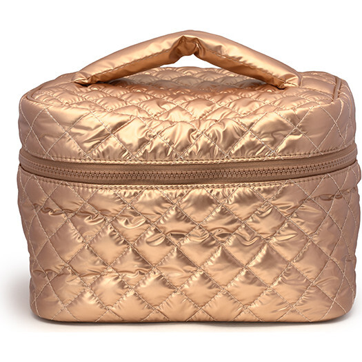 Gold Cosmetic Travel Case