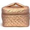 Gold Cosmetic Travel Case - Other Accessories - 1 - thumbnail