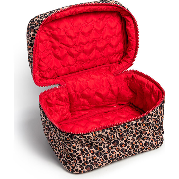Cheetah Cosmetic Travel Case