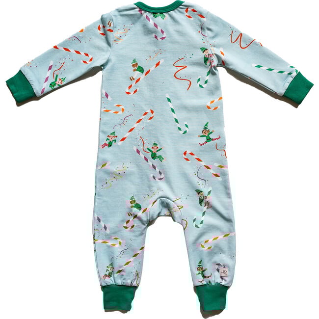 Parker Baby Holiday One Piece zippy, Elvies Print - Pajamas - 5