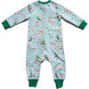 Parker Baby Holiday One Piece zippy, Elvies Print - Pajamas - 5 - thumbnail