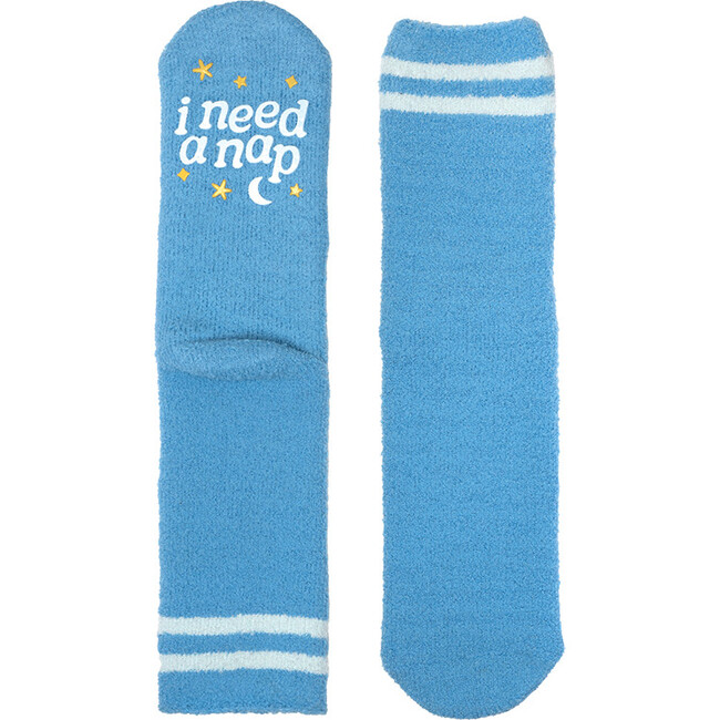 Nap Fuzzy Crew Socks