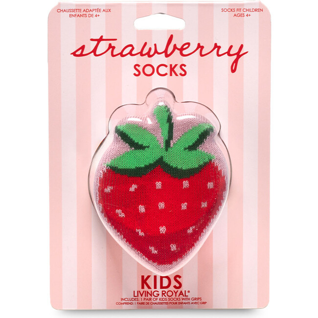 Strawberry Kids 3D Socks