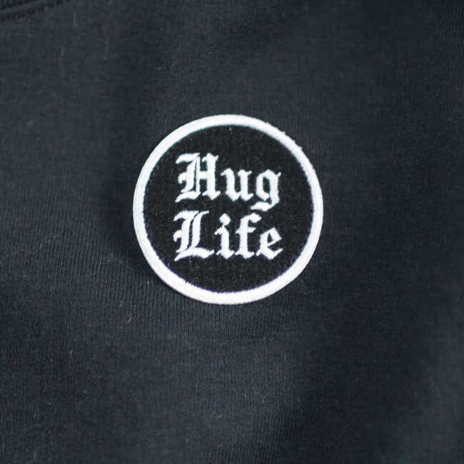 Hug Life Sweatshirt, Black