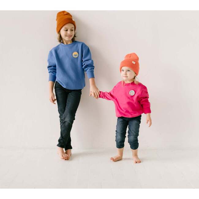 Rise and Shine Sweatshirt, Blue - Sweatshirts - 4