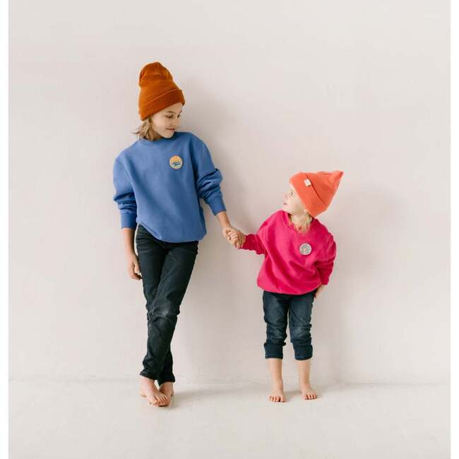 Some Bunny Loves Me Sweatshirt, Fuchsia - Sweatshirts - 5