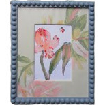 Slow Seeds No. 10 – Original Watercolor & Oil Pastel Painting