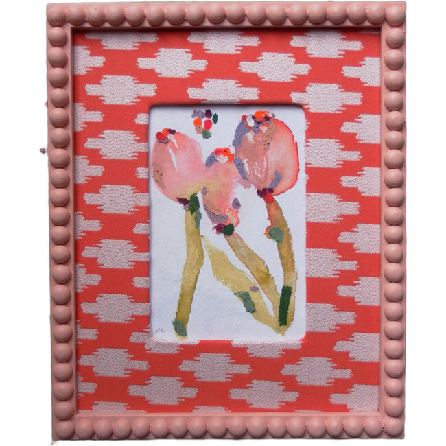 Slow Seeds No. 12 – Original Watercolor & Oil Pastel Painting