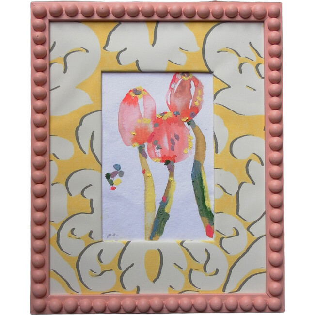 Slow Seeds No. 3 – Original Watercolor & Oil Pastel Painting