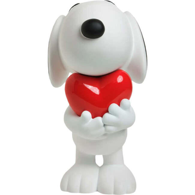 Snoopy HEART White with Red Heart Original 11in