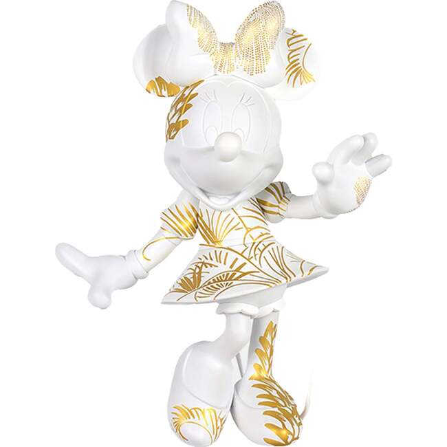 Minnie Mouse STAR STYLE White & Gold 12in