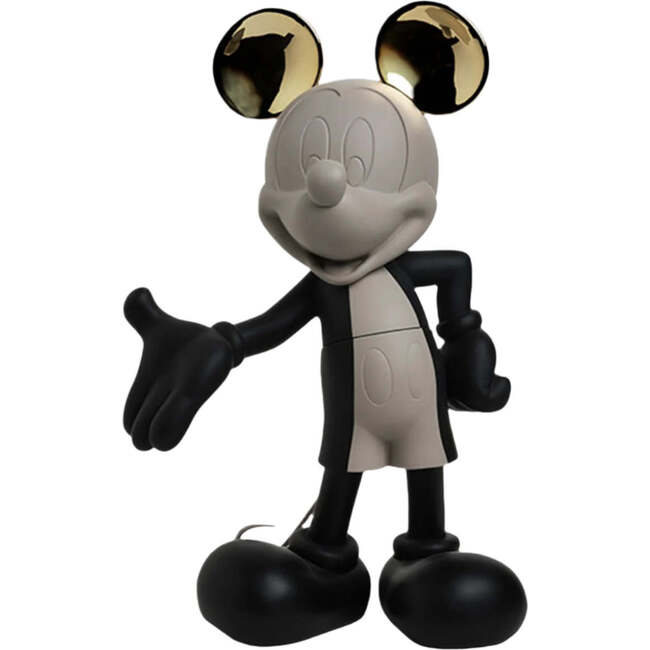 Mickey Mouse HOPPEN Taupe, Black & Gold 12in