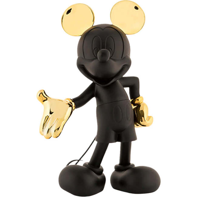 Mickey Mouse WELCOME Black & Gold 12in