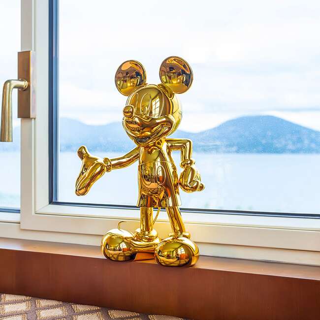 Mickey Mouse WELCOME Gold 12in - Figurines - 4