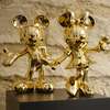 Mickey Mouse WELCOME Gold 12in - Figurines - 5 - thumbnail