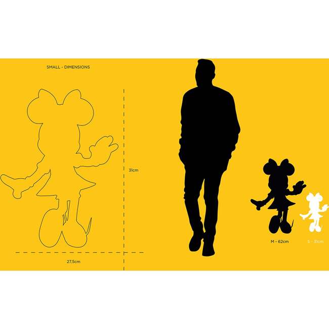 Minnie Mouse WELCOME Gold 12in - Dolls - 6