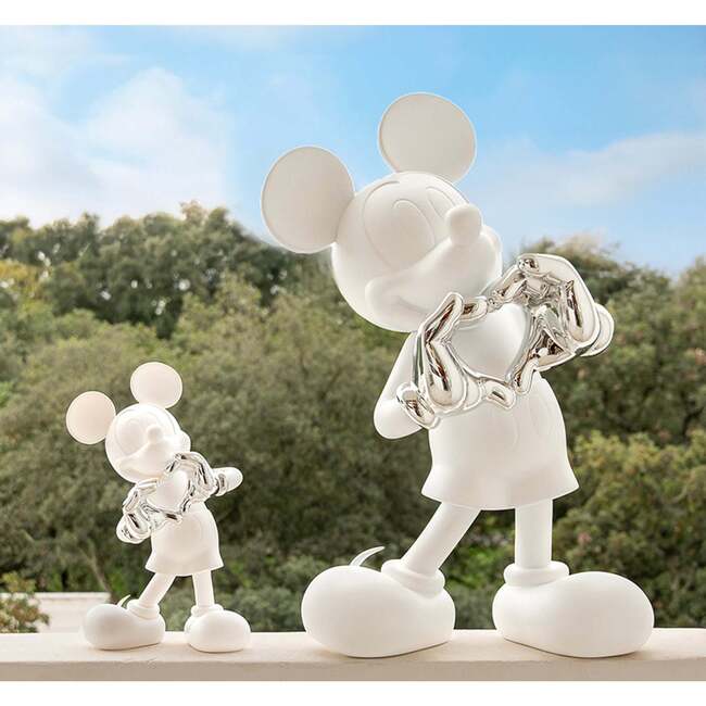 Mickey Mouse WITH LOVE White & Silver 12in - Dolls - 5