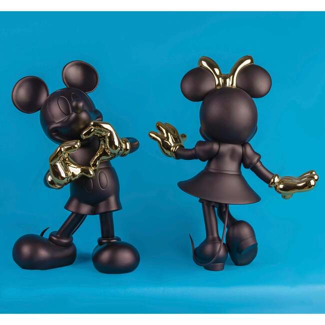 Mickey Mouse WITH LOVE Black & Gold 12in - Dolls - 5