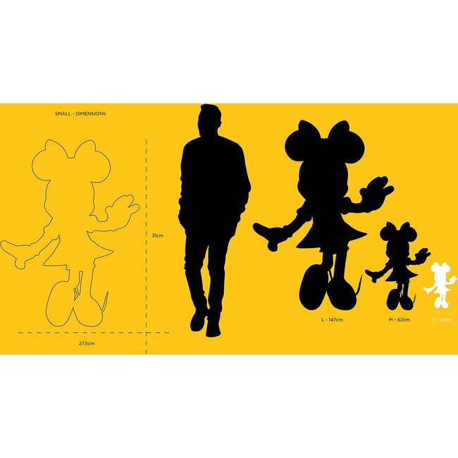 Minnie Mouse HOPPEN Taupe, Black & Gold 12in - Dolls - 6