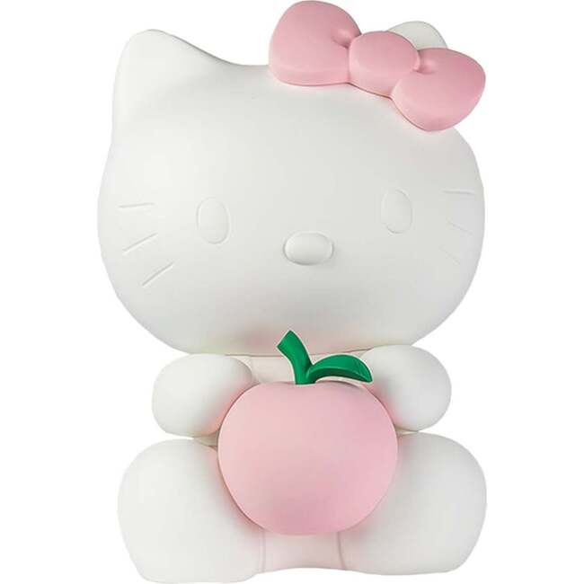 Hello Kitty APPLE Matt White with Pastel Pink Apple 10in