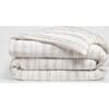 White & Beige Stripe Duvet Cover - Duvet Sets - 1 - thumbnail