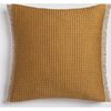 Sunrise Two-Tone Yellow & White Accent Pillow - Decorative Pillows - 1 - thumbnail
