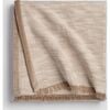 Tranquil Oatmeal Weave Throw - Blankets - 1 - thumbnail