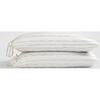 White & Beige Stripe Sham Set - Shams - 1 - thumbnail