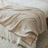 Tranquil Oatmeal Weave Throw - Blankets - 3 - thumbnail