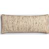 Silk Sands Beige Neutral Woven Lumbar Pillow - Decorative Pillows - 6