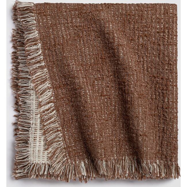 Reversible Chestnut Harmony Throw