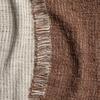 Reversible Chestnut Harmony Throw - Blankets - 2