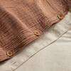 Rust Crinkled Linen Duvet Cover - Duvet Sets - 2