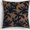 Indigo Reef Blue Botanical Texture Pillow - Decorative Pillows - 1 - thumbnail