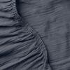 Oasis Crinkled Comfort Fitted Sheet, Midnight Tide - Sheets - 2