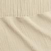 Dune Crinkled Comfort Flat Sheet, Sandstone - Sheets - 2
