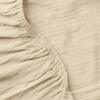 Dune Crinkled Comfort Fitted Sheet, Sandstone - Sheets - 2