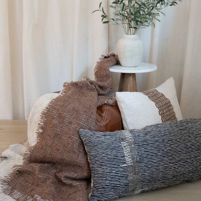 Forest Path Green & Brown Nature-Inspired Accent Pillow - Decorative Pillows - 3