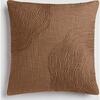 Jute Terrain Beige Textured Woven Throw Pillow - Decorative Pillows - 6 - thumbnail
