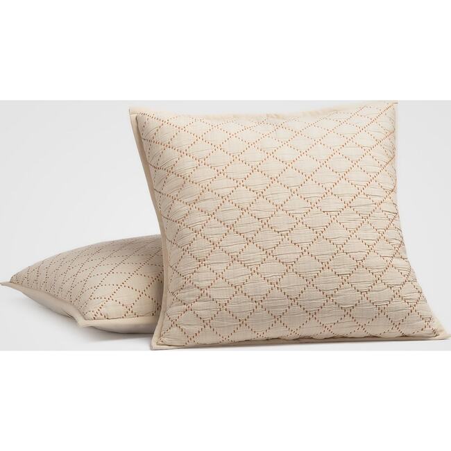 Diamond Stitch Euro Sham Set