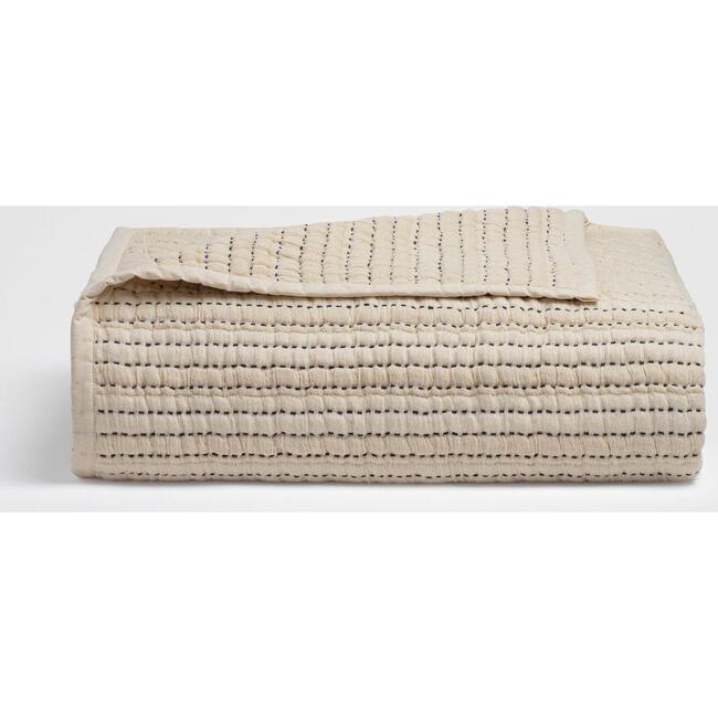 Coastal Stitch Quilted Bedspread