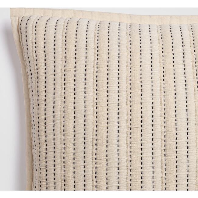 Coastal Stitch Euro Sham Set